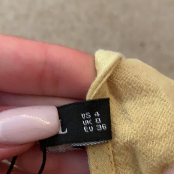 Zaful Yellow Top - Picture 4 of 4